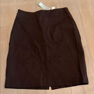Cache Dark Brown Pencil Skirt